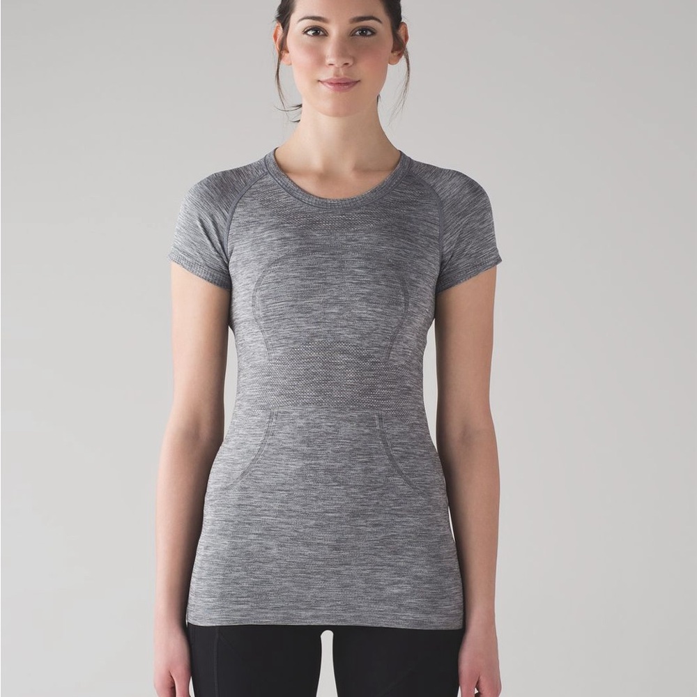 Lululemon Swiftly Tech short sleeve size 2 grey